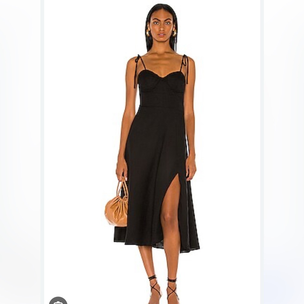 Bardot Lucille Midi Dress worn once. Like new condition